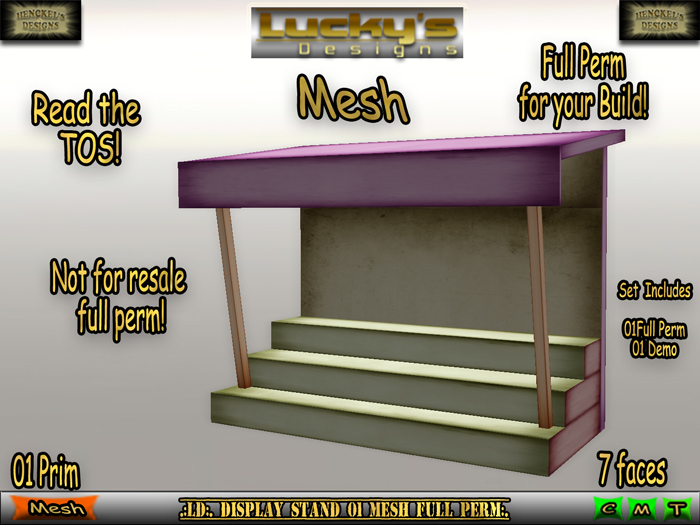 .:LD:. Display Stand 01 MESH FULL PERM:.