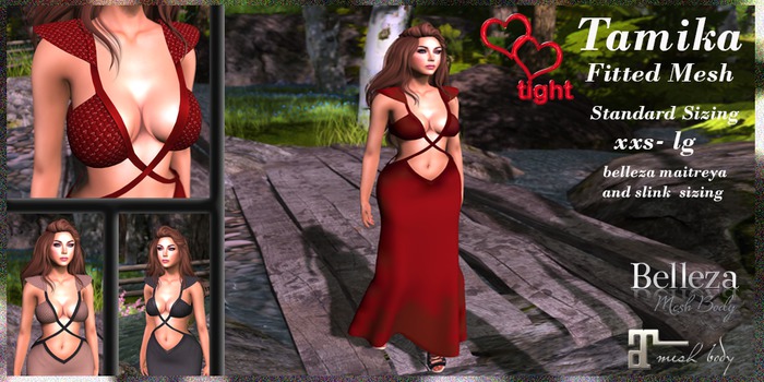 TIGHT Tamika Evening Gown  Fat Pack