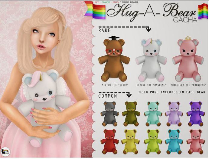 Blah. (Hug-A-Bear Gacha) Common Olive