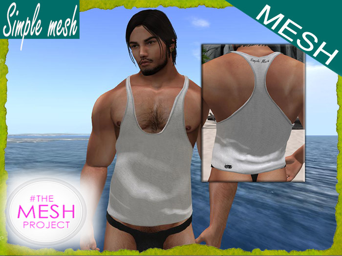 SM White Macho Stringer TMP