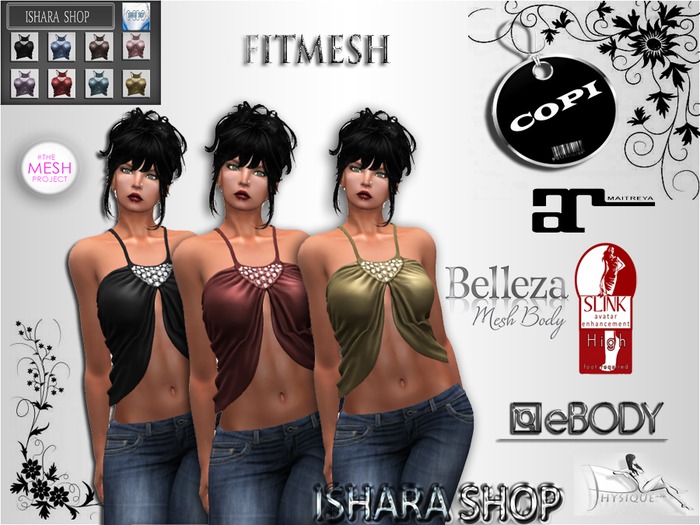 FELICITY  TOP WITH 8 TEX HUD