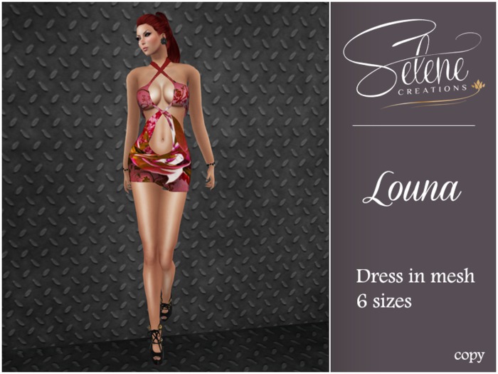 [Selene Creations] Louna Red Flowers