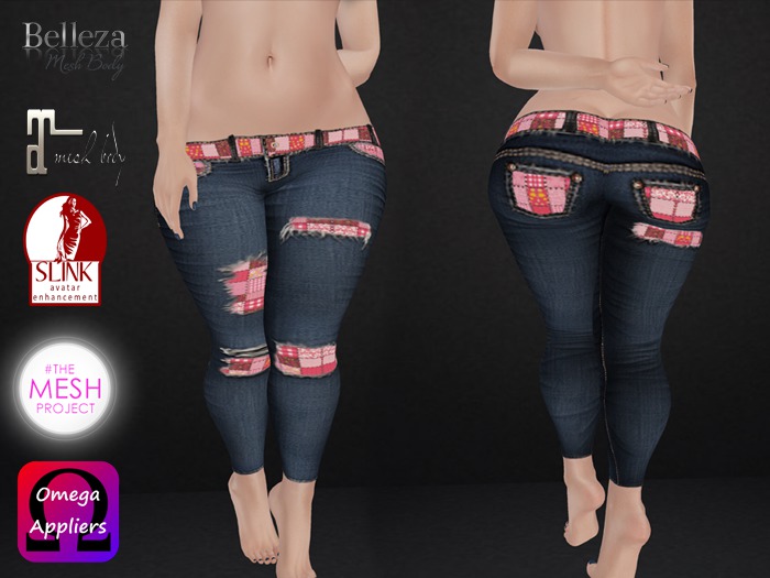 .::.What2Wear.::. Jeans-Pink