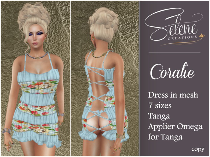[Selene Creations] Coralie SKy & Flowers