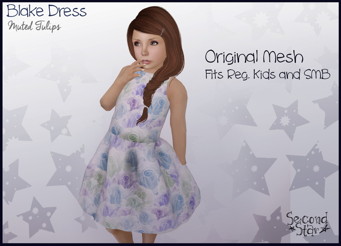 Blake Dress - Muted Tulips