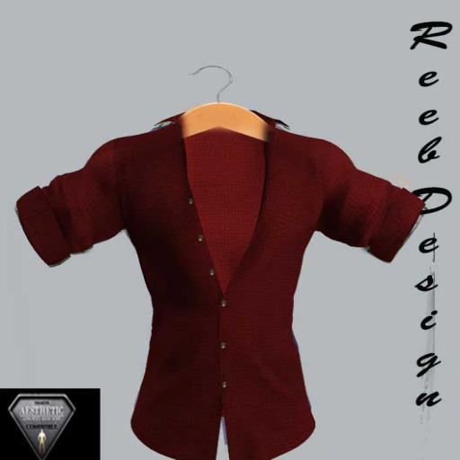186-Reeb Design Red Benjamin shirt