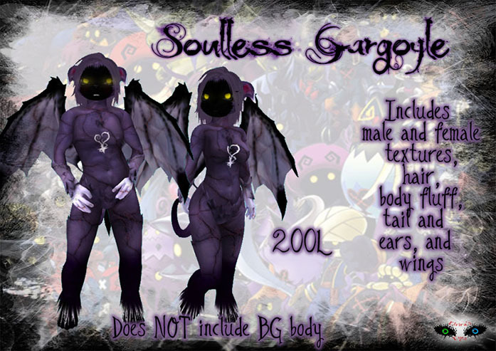 ~E.E.~ Soulless Gargoyle ~purple~
