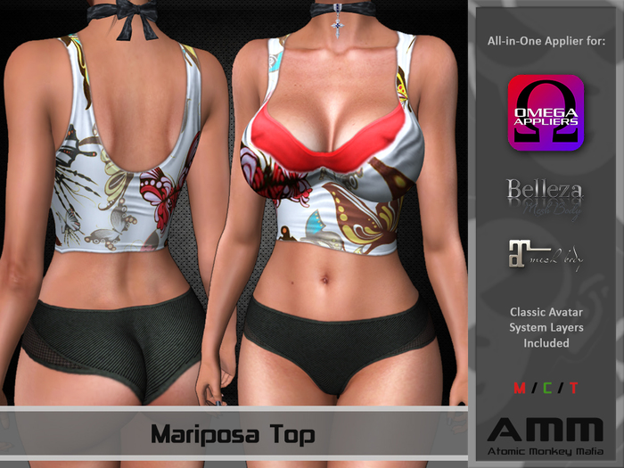 [AMM] Mariposa Top