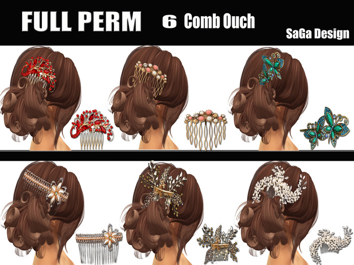 SaGa Design FULL PERM Comb Ouch 1