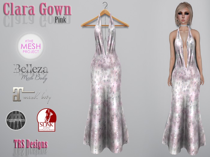 Clara Gown Pink