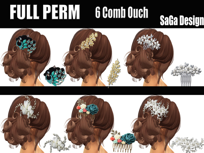 SaGa Design FULL PERM Comb Ouch 2