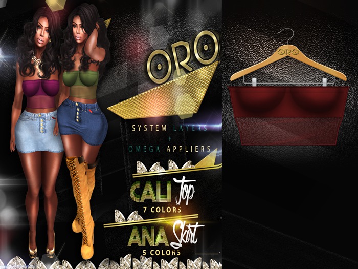 ORO - Cali Top - Deep Red