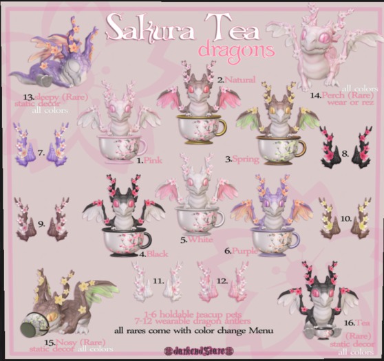 10. darkendStare. Sakura Dragon Horns [spring]