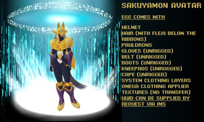 DigiEgg - Sakuyamon Avatar