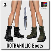Blackburns Gothaholic Boots
