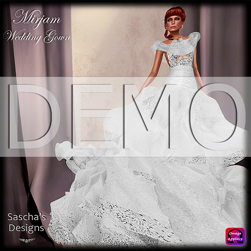 SAS - DEMO Mirjam Wedding Gown (BoM)