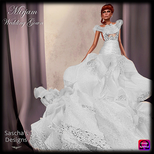 SAS - Mirjam Wedding Gown (BoM)