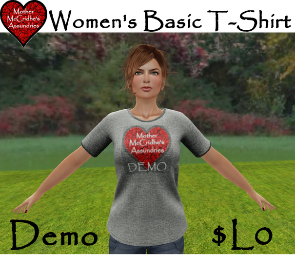 Women's Basic T-Shirt - DEMO - MMA