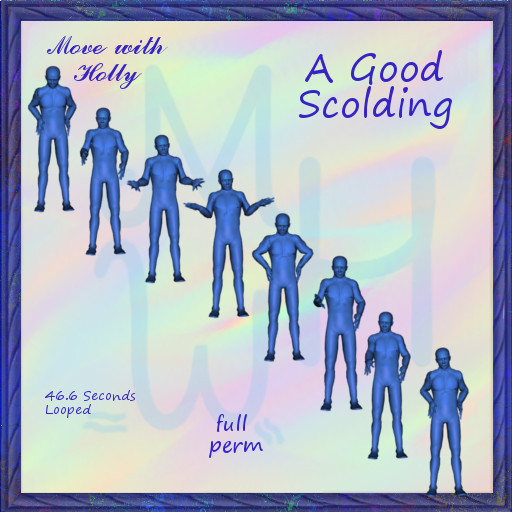 MWH - A Good Scolding (bagged)