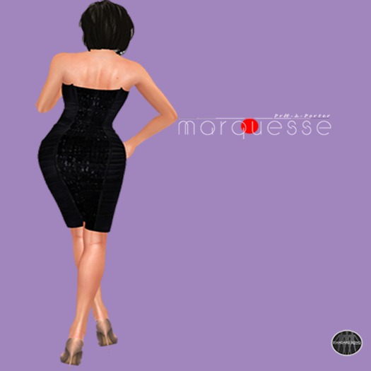 [Marquesse] Adelle Dress Black Boxed