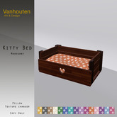 *Vanhouten* Kitty Bed Mahogany
