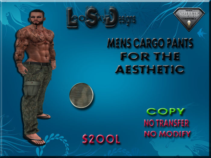 LSD - GREEN CAMO CARGO PANTS (AESTHETIC)