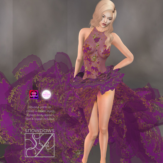 Snowpaws - Maselan Ruzo Gown
