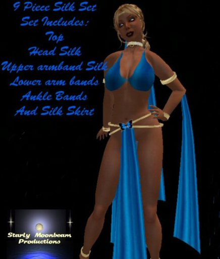 Silks - Clear Blue