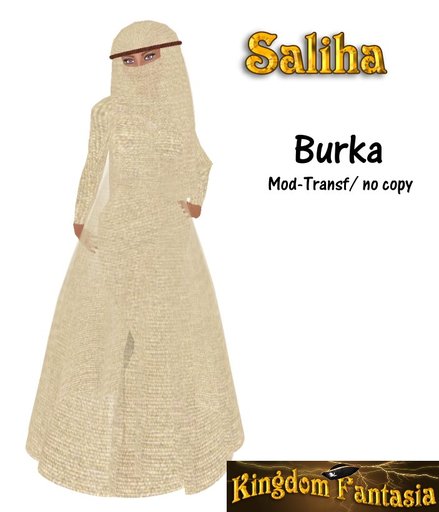 Bte- Saliha burka sable