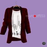 [Marquesse] NY-er Jacket Red Boxed