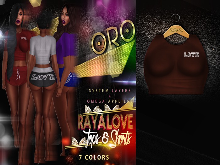 .ORO. Raya Love Top - Chocolate Brown -Shopping Hud (WEAR)
