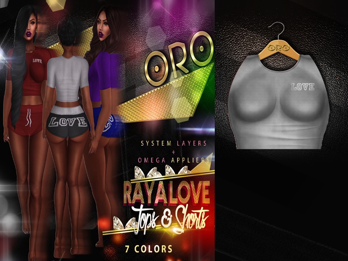.ORO. Raya Love Top - Grey -Shopping Hud (WEAR)