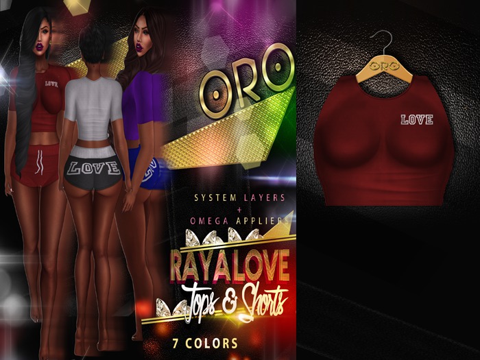 ORO - Raya Love Top - Ox Red