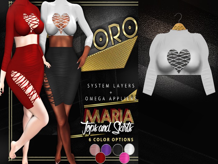 .ORO. Maria Top - White - Shopping Hud (WEAR)