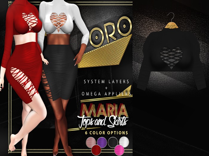 .ORO. Maria Top - Black - Shopping Hud (WEAR)