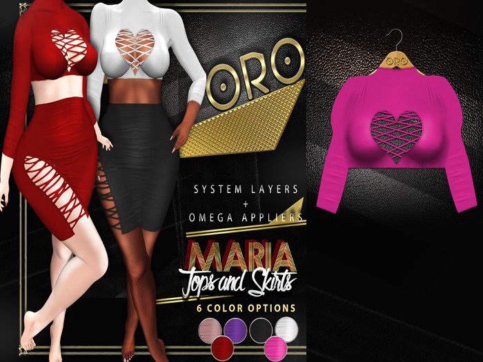 ORO - Maria Top - Pink