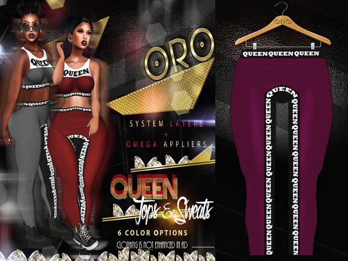 ORO - Queen Sweats - Raspberry