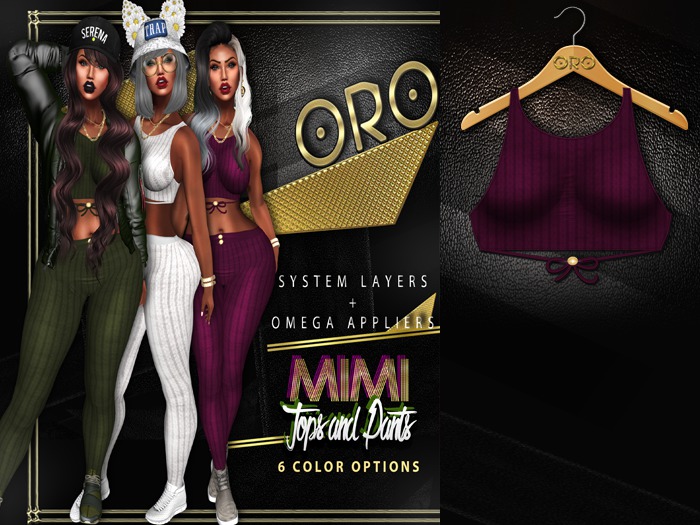 .ORO. Mimi Top - Wine -Shopping Hud (WEAR)
