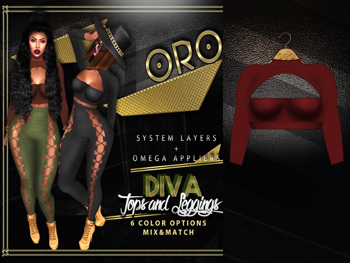 ORO - Diva Top - Red