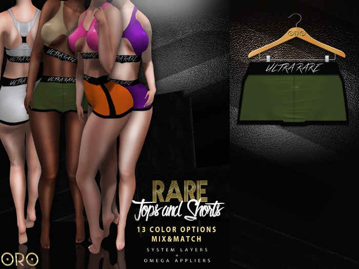 .ORO. Rare Shorts - Olive - Shopping Hud (WEAR)