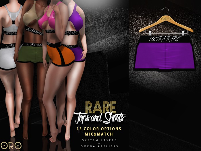 .ORO. Rare Shorts - Purple - Shopping Hud (WEAR)