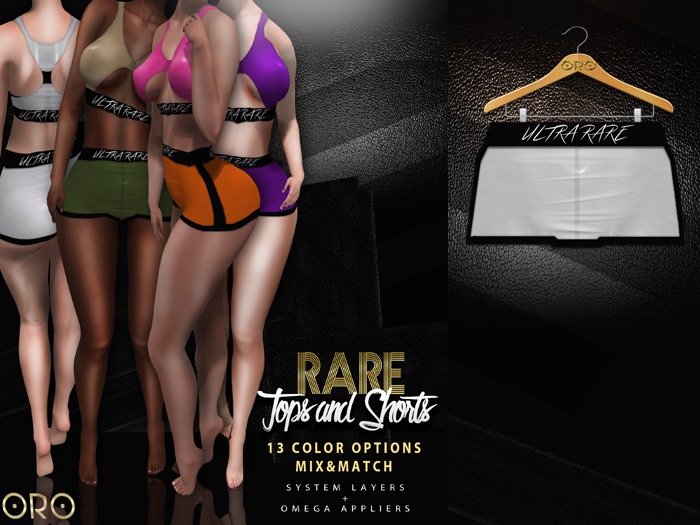 .ORO. Rare Shorts - White - Shopping Hud (WEAR)