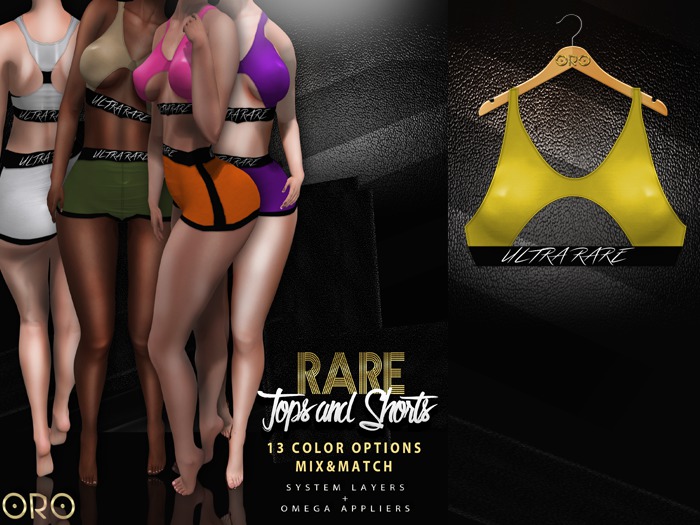 .ORO. Rare Top - Lemonade - Shopping Hud (WEAR)