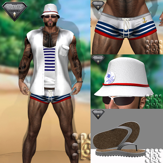 boyberry SWIM Sailor