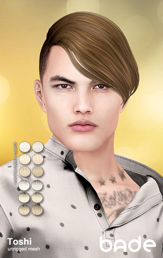 [bade] Toshi LIGHT BLONDES