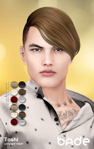 [bade] Toshi NATURAL FADES