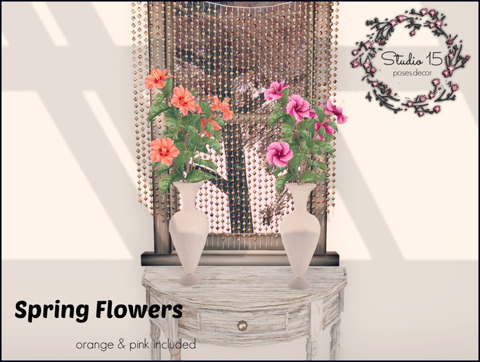 {Studio 15} Spring Flowers w/ Vase