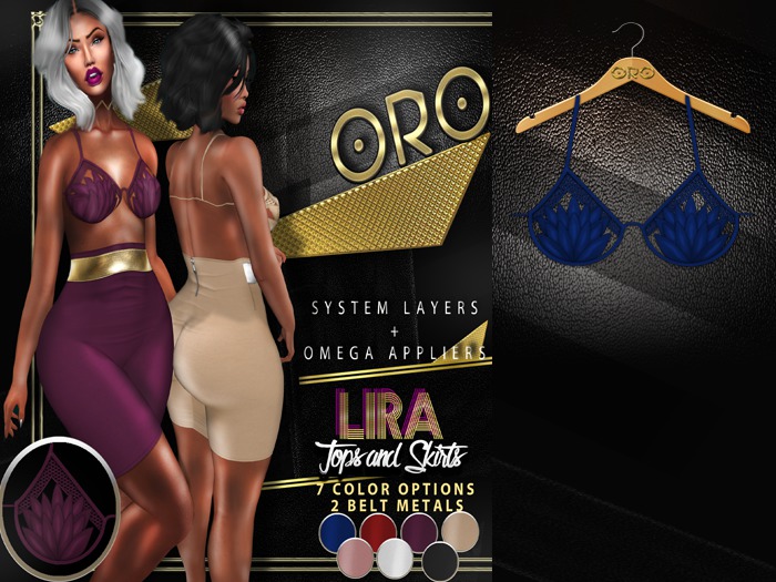 ORO - Lira Top - Blue