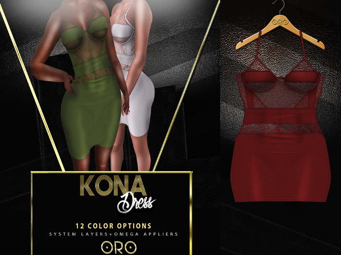 ORO - Kona Dress - Red