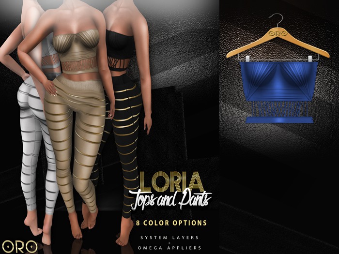 ORO - Loria Top - Blueberry